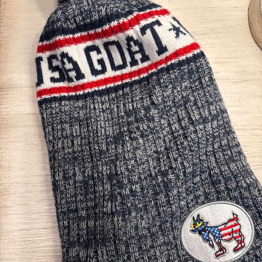 Goat snow hat